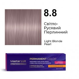 8.8 Стойкая крем-краска для волос Master LUX professional, Светло-русый жемчужный, 60 мл