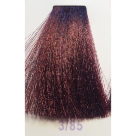 3/85 Крем-краситель для волос с низким содержанием аммиака DCM HOP Complex Hair Color Cream темный шатен фиолетово-красный, 100 мл