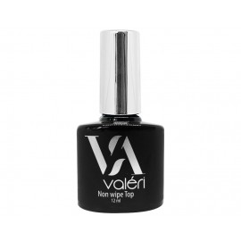 Топ для гель-лака без липкого слоя Valeri Top Non Wipe No UV-filters без УФ фильтра, 12 мл