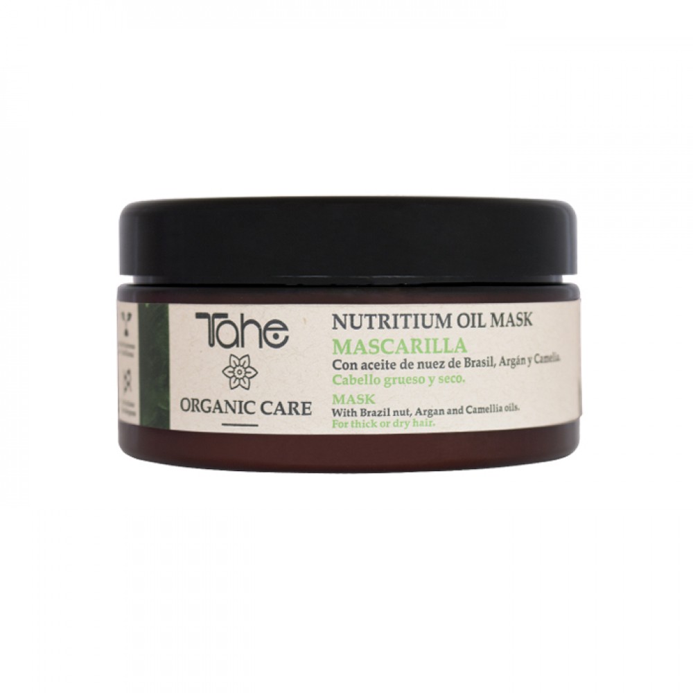 Маска для толстых сухих волос Organic Care NUTRITIUM OIL MASK C. GRUESO, 300 мл
