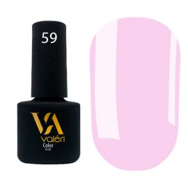 Гель-лак Valeri Color № 059 (нежный сиреневый, эмаль), 6 мл