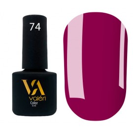 Гель-лак Valeri Color № 074 (ягодный, эмаль), 6 мл