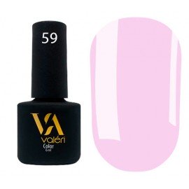 Гель-лак Valeri Color № 059 (нежный сиреневый, эмаль), 6 мл