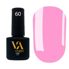 Гель-лак Valeri Color № 060 (розовый, эмаль), 6 мл