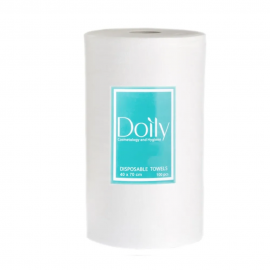 Рушники в рулонi гладкі Doily 40*70 (100 шт/рул) зi спанлейсу 40 г/м2
