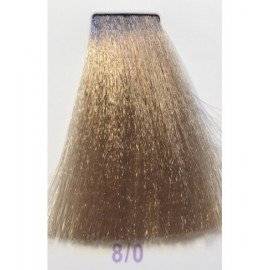 8/0 Крем-краситель для волос с низким содержанием аммиака DCM HOP Complex Hair Color Cream натуральный блондин светлый, 100 мл