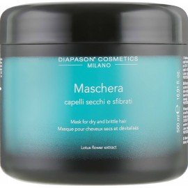Маска для сухого та пошкодженого волосся „DCM Mask for dry and brittle hair”, 500 мл