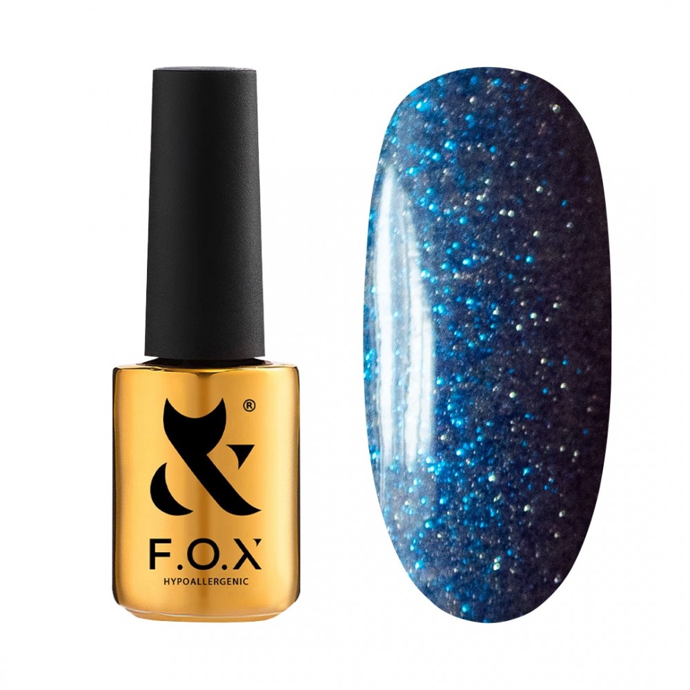 База для гель-лака F.O.X Base Flash Cat Eye 004, 7 мл