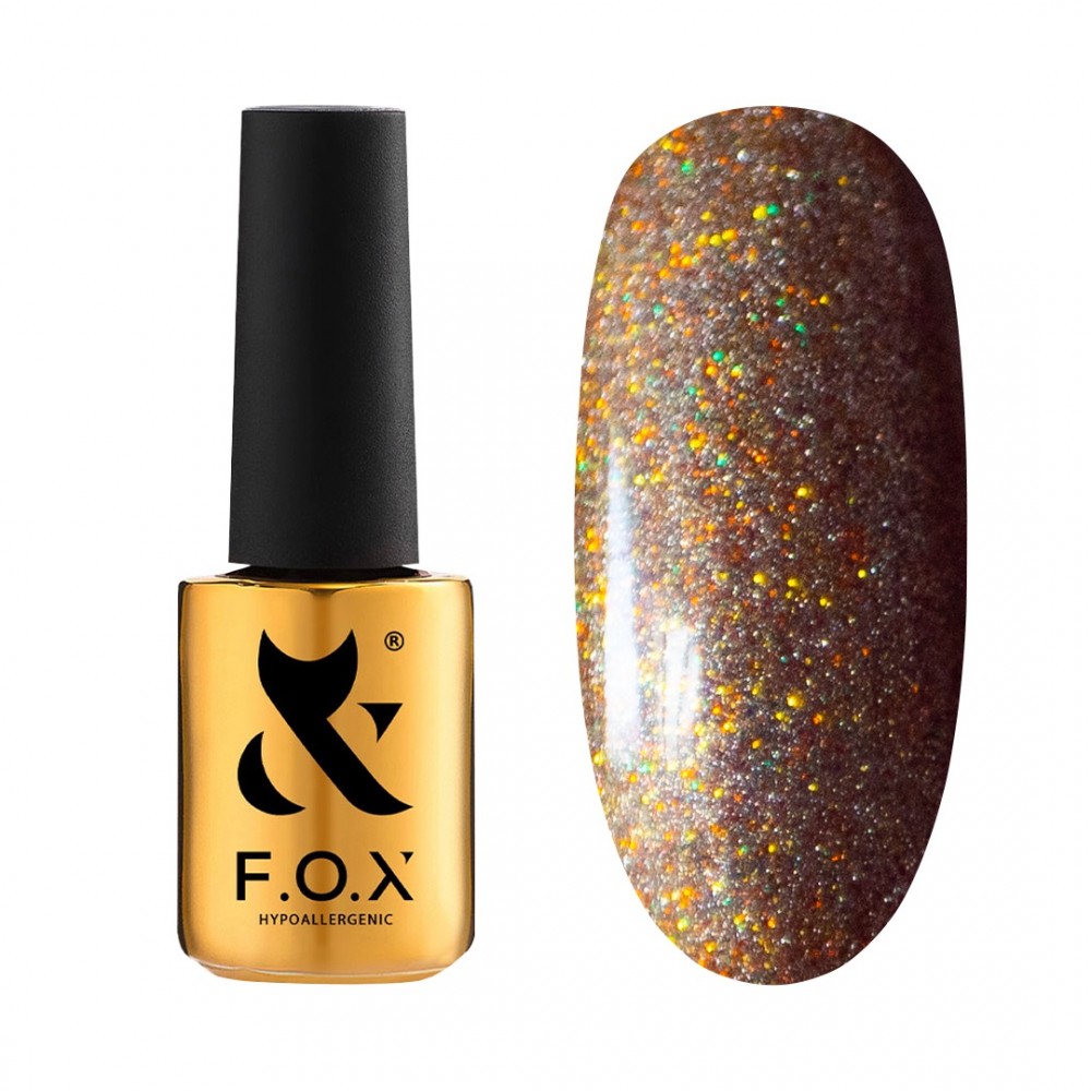 База для гель-лака F.O.X Base Flash Cat Eye 005, 7 мл