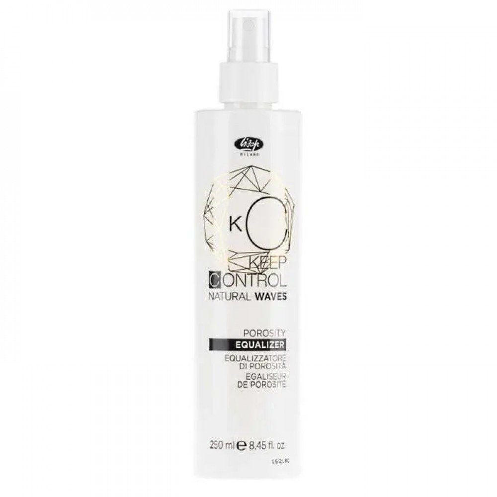 Незмивний спрей для вирівнювання пористості Lisap Keep Control Natural Waves Porosity Equalizer, 250 мл
