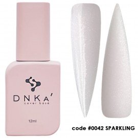 Камуфлирующая база DNKa Cover Base, 12 ml #0042 Sparkling