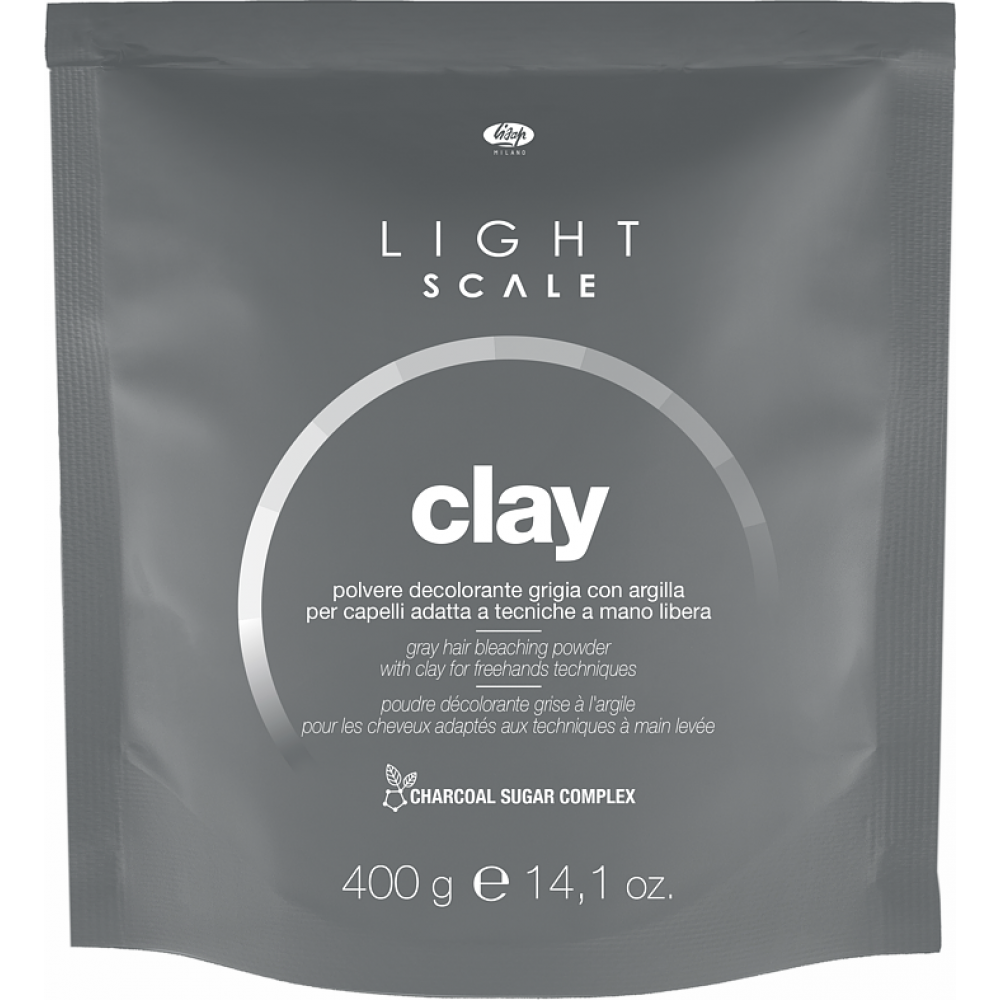 Глина для осветления волос Lisap Light Scale Clay, 400 гр.