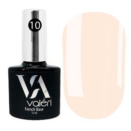 Valeri French Base № 10 - камуфлирующая база (нежно-розовый, эмаль), 12 мл