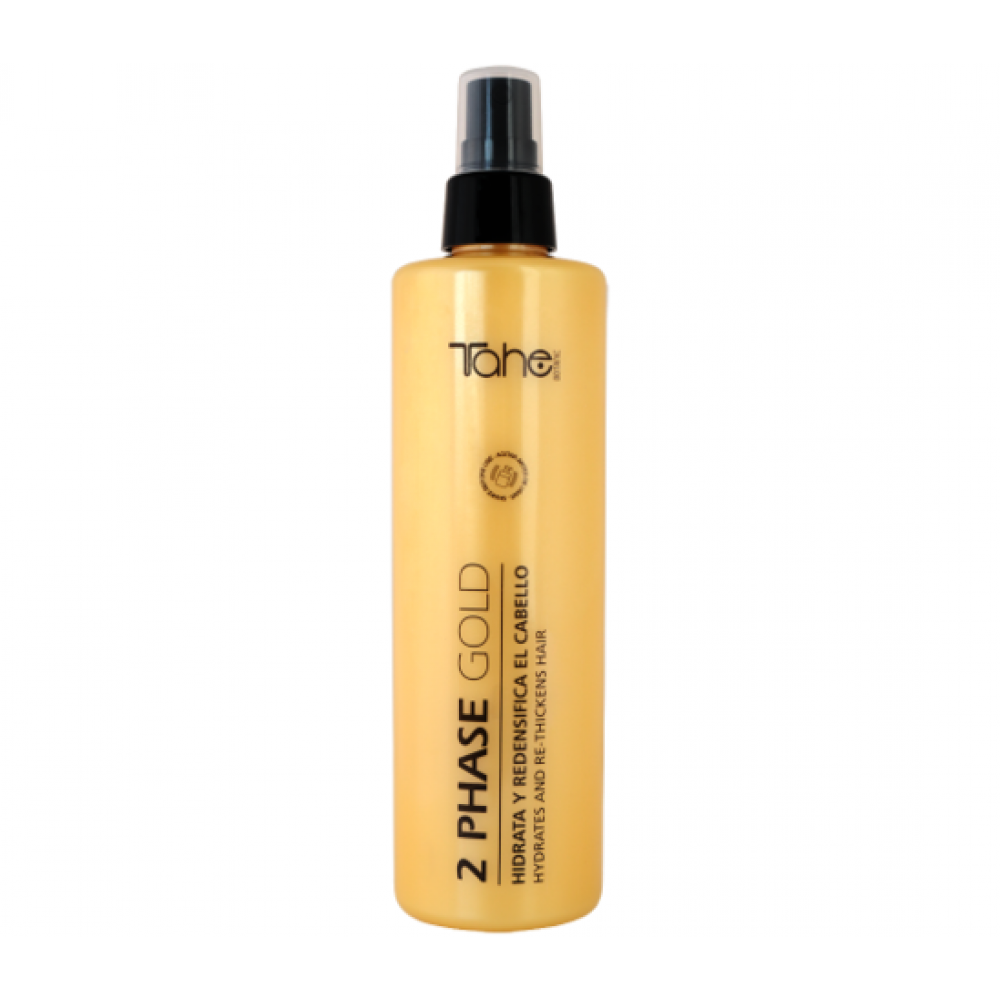 Двухфазный спрей для волос TAHE BOTANIC ACABADO-GOLD BIO FLUID 2PHASE, 300 мл