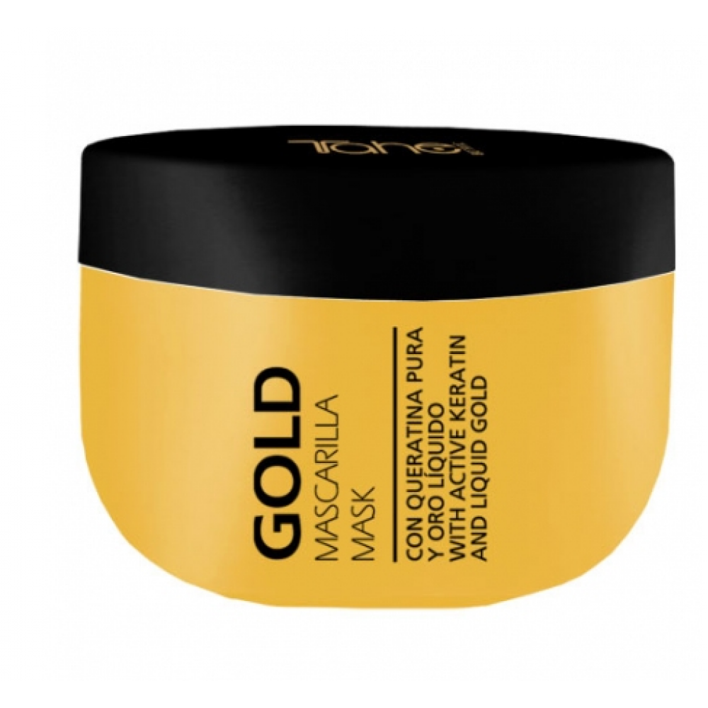 Маска для волос с жидким золотом и кератином Botanic acabado-gold mask 300 ml