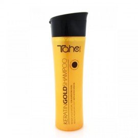 Шампунь с жидким золотом и кератином Tahe Keratin Gold Shampoo, 300 мл