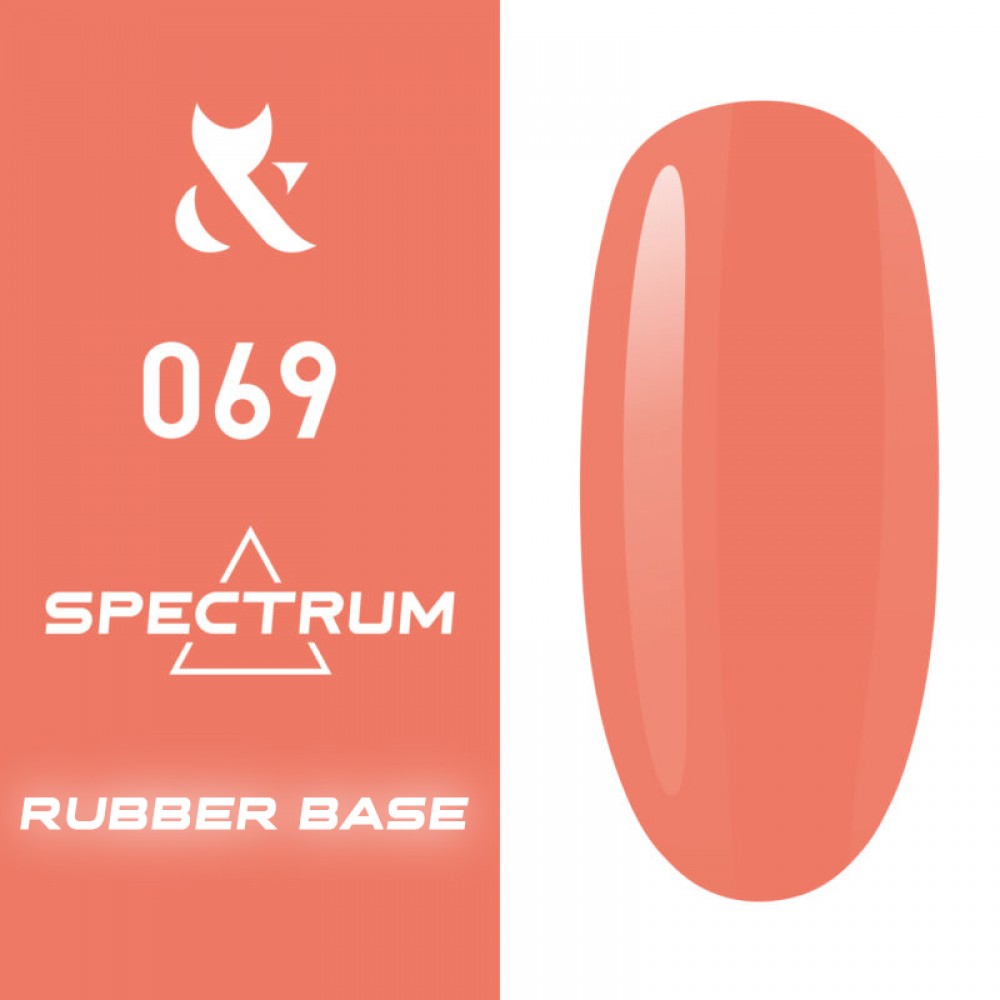 Каучуковая база для гель-лака F.O.X Spectrum Rubber Base 069, 14 мл