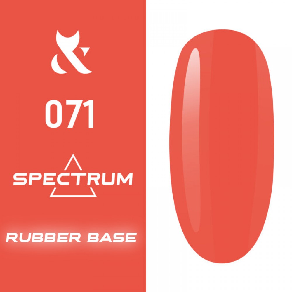 Каучуковая база для гель-лака F.O.X Spectrum Rubber Base 071, 14 мл