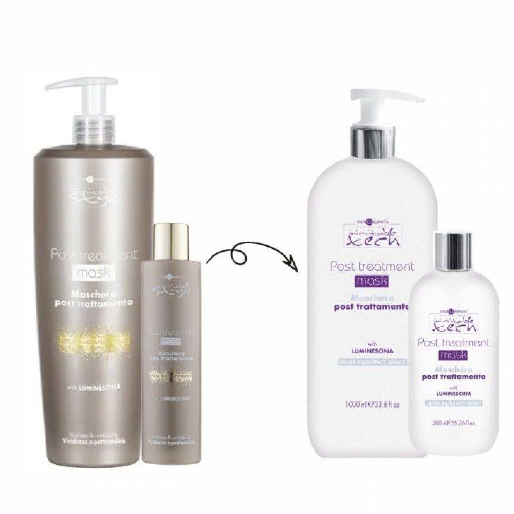 Маска стабилизирующая с экстрактом шелка и алоэ вера Post Treatment Hair Company, 1000 мл