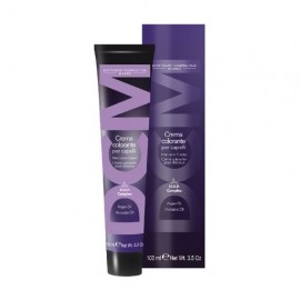 Крем-краситель для волос с низким содержанием аммиака DCM HOP Complex Hair Color Cream 7/22 блондин глубокий пепельный, 100 мл