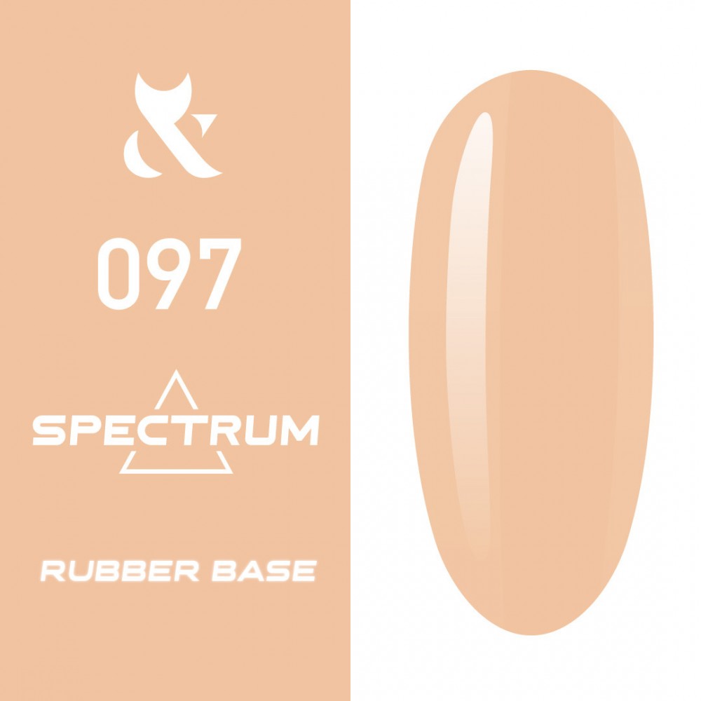 Каучуковая база для гель-лака F.O.X Spectrum Rubber Base 097, 14 мл