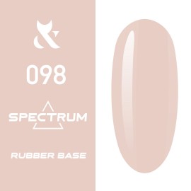 Каучуковая база для гель-лака F.O.X Spectrum Rubber Base 098, 14 мл