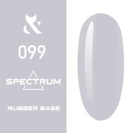 Каучуковая база для гель-лака F.O.X Spectrum Rubber Base 099, 14 мл
