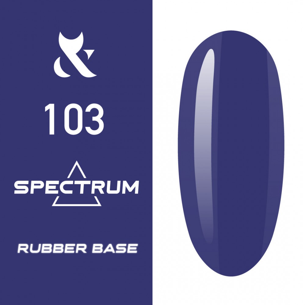 Каучуковая база для гель-лака F.O.X Spectrum Rubber Base 103, 14 мл