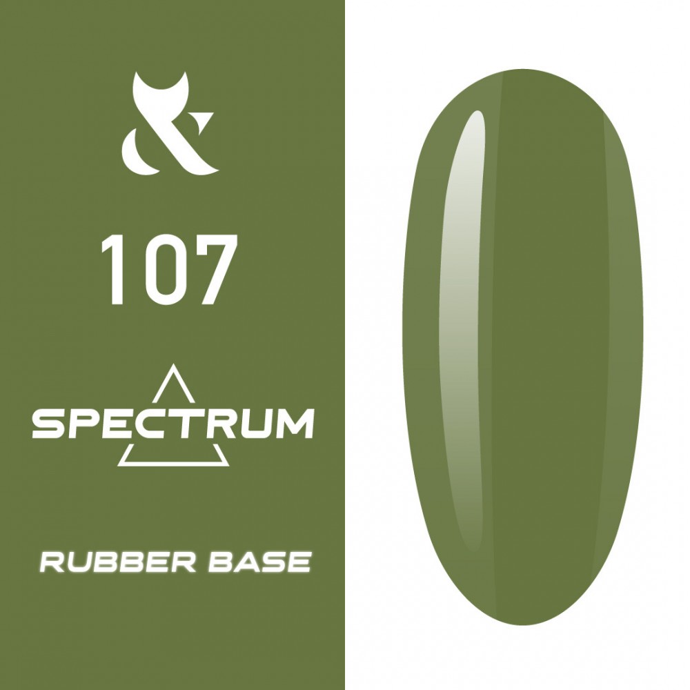 Каучуковая база для гель-лака F.O.X Spectrum Rubber Base 107, 14 мл