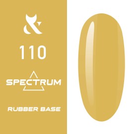 Каучуковая база для гель-лака F.O.X Spectrum Rubber Base 110, 14 мл