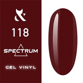 Каучуковая база для гель-лака F.O.X Spectrum Rubber Base 118, 14 мл