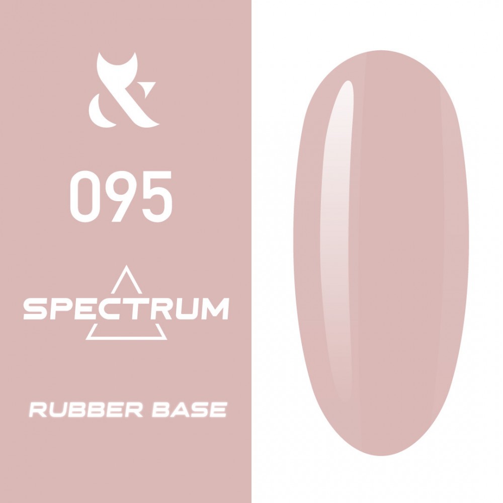 Каучукова база для гель-лака F.O.X Spectrum Rubber Base 095, 14 мл