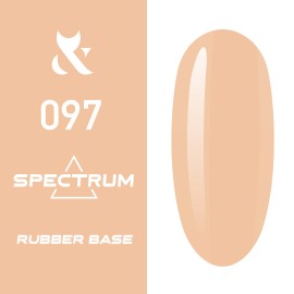 Каучуковая база для гель-лака F.O.X Spectrum Rubber Base 097, 14 мл