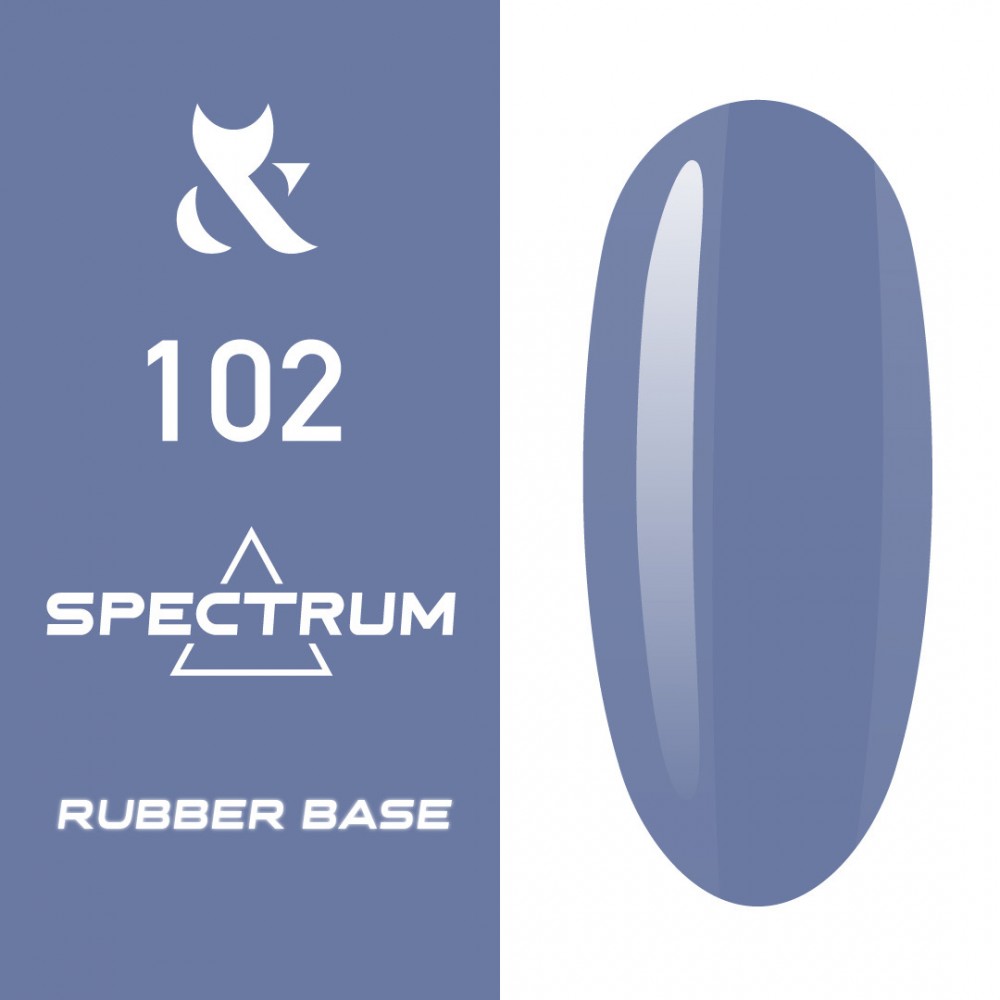 Каучукова база для гель-лаку F.O.X Spectrum Rubber Base 102, 14 мл