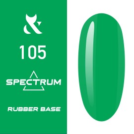 Каучукова база для гель-лака F.O.X Spectrum Rubber Base 105, 14 мл