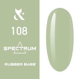 Каучуковая база для гель-лака F.O.X Spectrum Rubber Base 108, 14 мл
