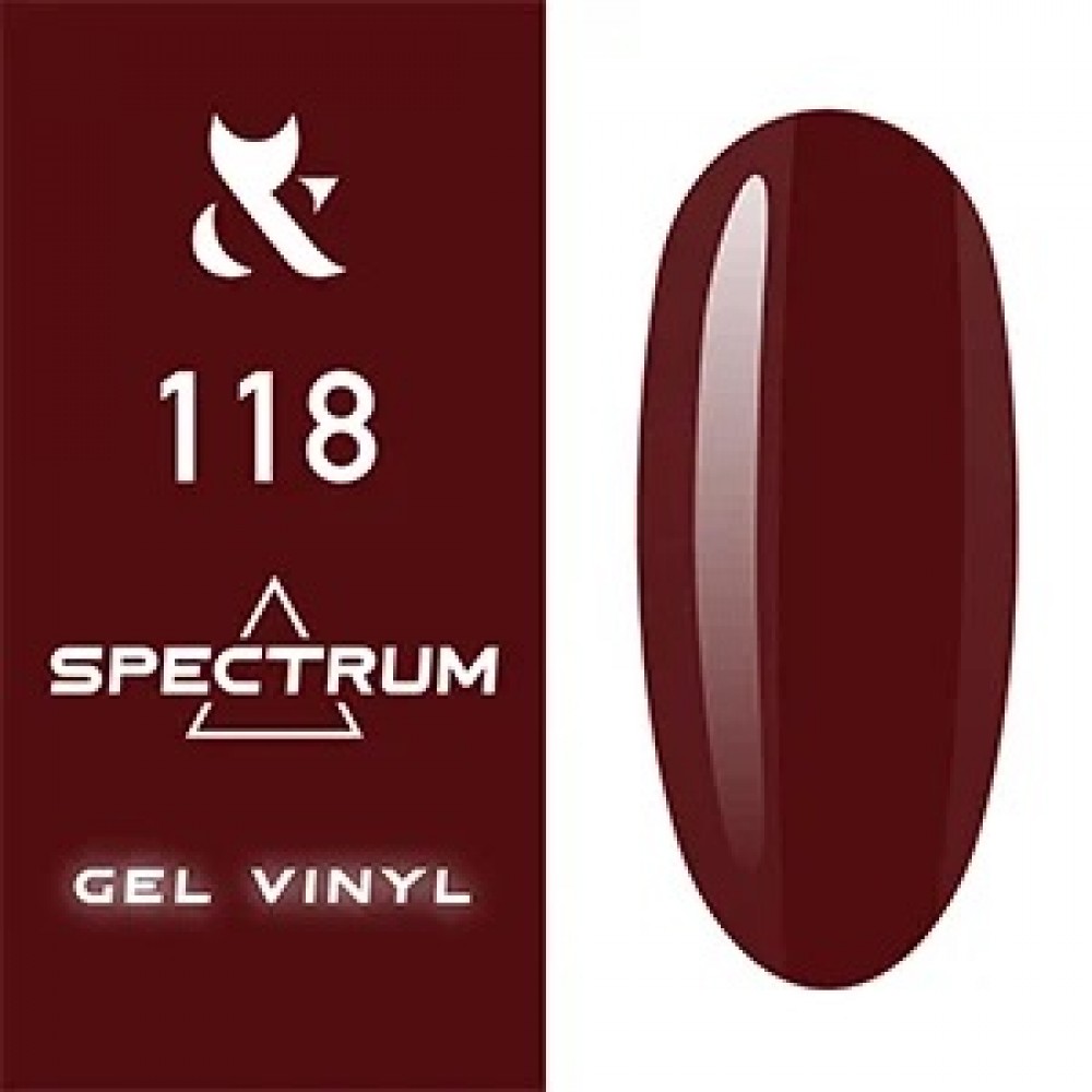 Каучукова база для гель-лаку F.O.X Spectrum Rubber Base 118, 14 мл