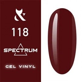Каучуковая база для гель-лака F.O.X Spectrum Rubber Base 118, 14 мл