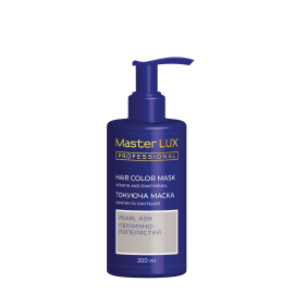 Маска тонирующая для волос Master LUX professional Жемчужно-пепельный 200 мл
