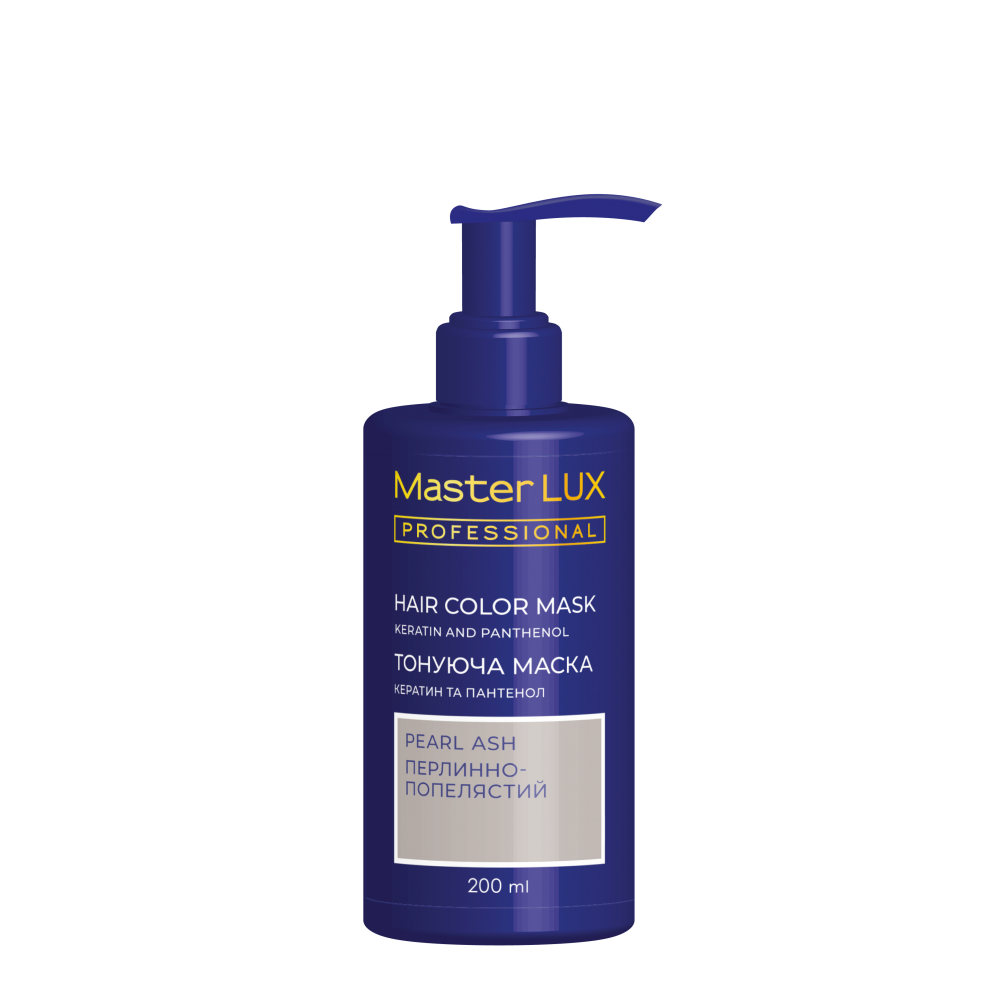 Маска тонирующая для волос Master LUX professional Жемчужно-пепельный 200 мл