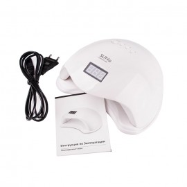 Лампа для маникюра LED+UV SUN 5 WHITE 48W