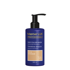 Маска тонирующая для волос Master LUX professional 38 Бежевый 200 мл