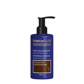 Маска тонирующая для волос Master LUX professional 7 Шоколадный 200 мл