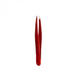 Пинцет для бровей EXPERT 11 TYPE 5r (точечный), красный