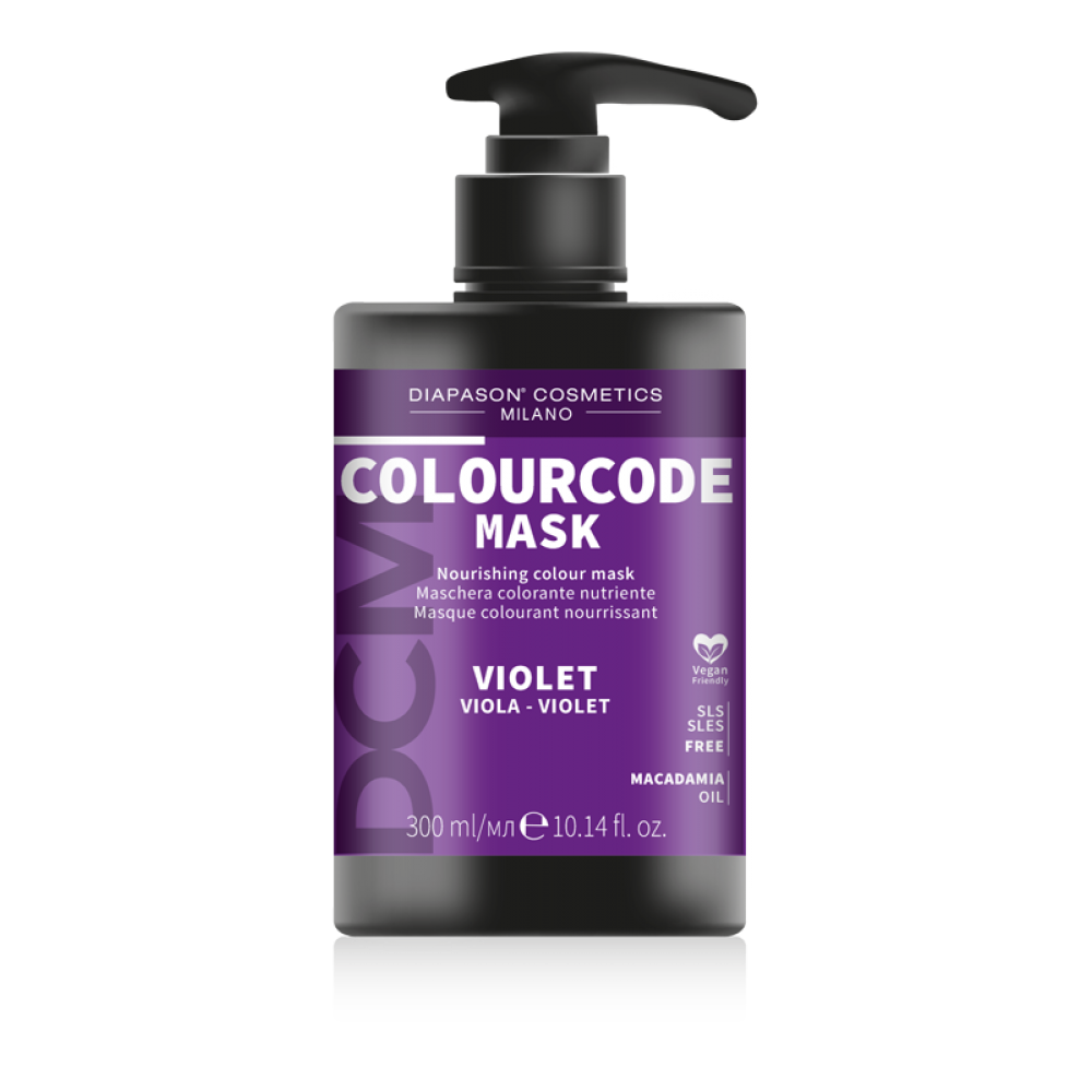 Тонирующая маска DCM Colourcode mask violet фиолетовая, 300 мл