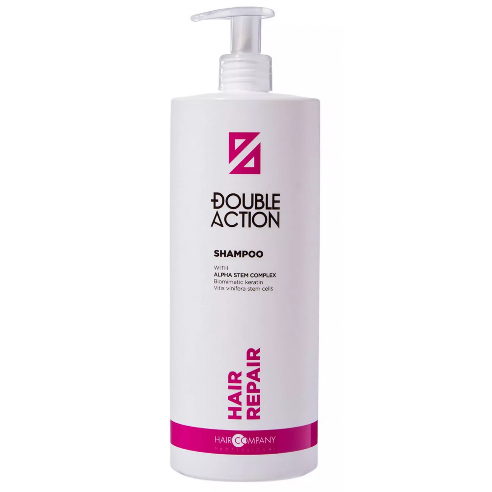Шампунь восстанавливающий HAIR COMPANY Double Action, 1000 мл