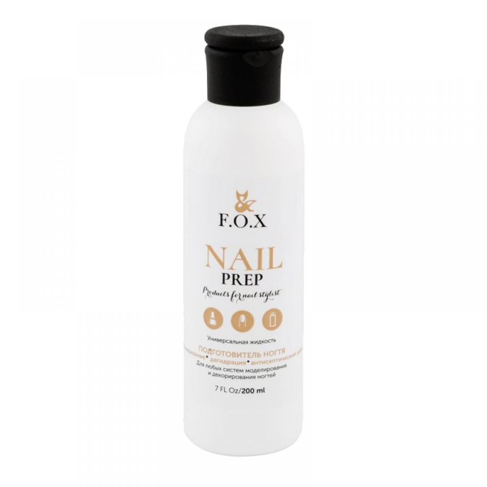 Средство для обезжиривания F.O.X  gold Nail Prep, 250 мл