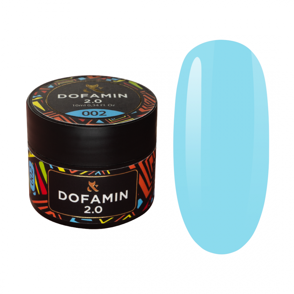Цветное базовое покрытие F.O.X Base Dofamin 2.0 002, 10 ml
