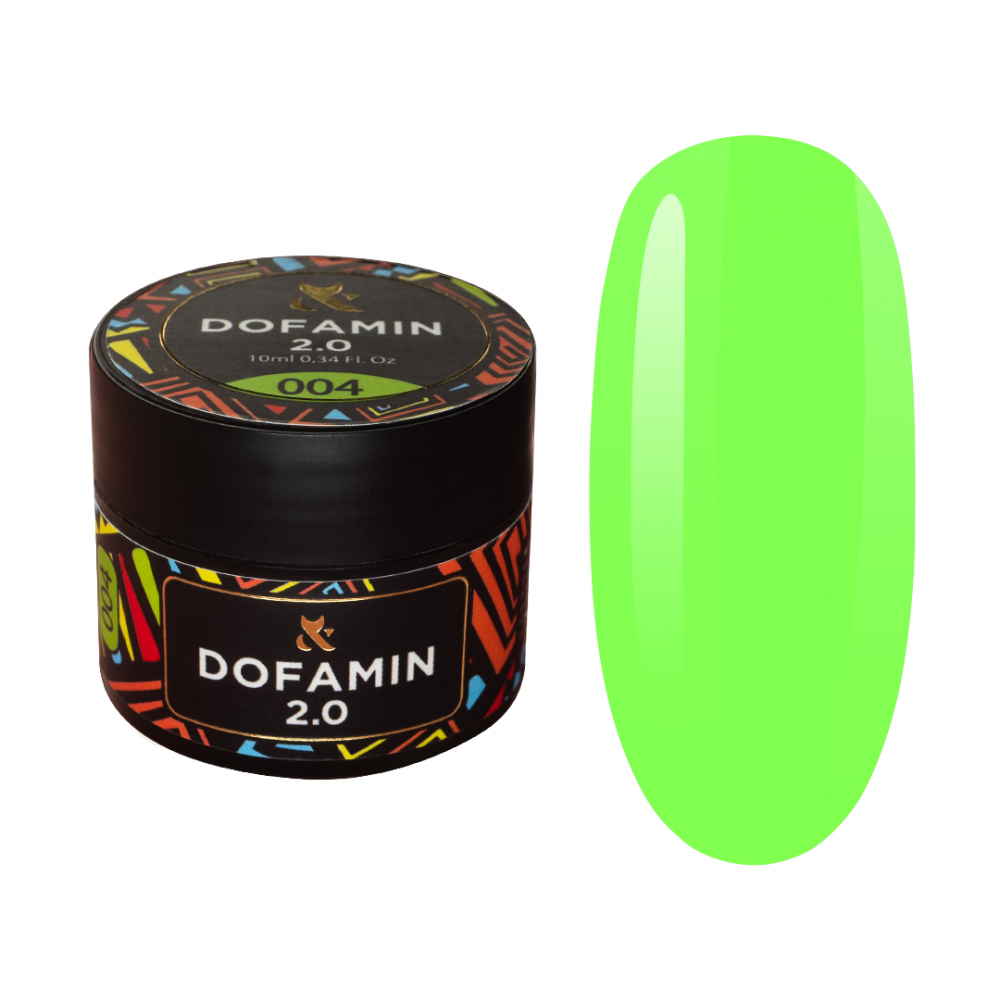 Цветное базовое покрытие F.O.X Base Dofamin 2.0 004, 10 ml