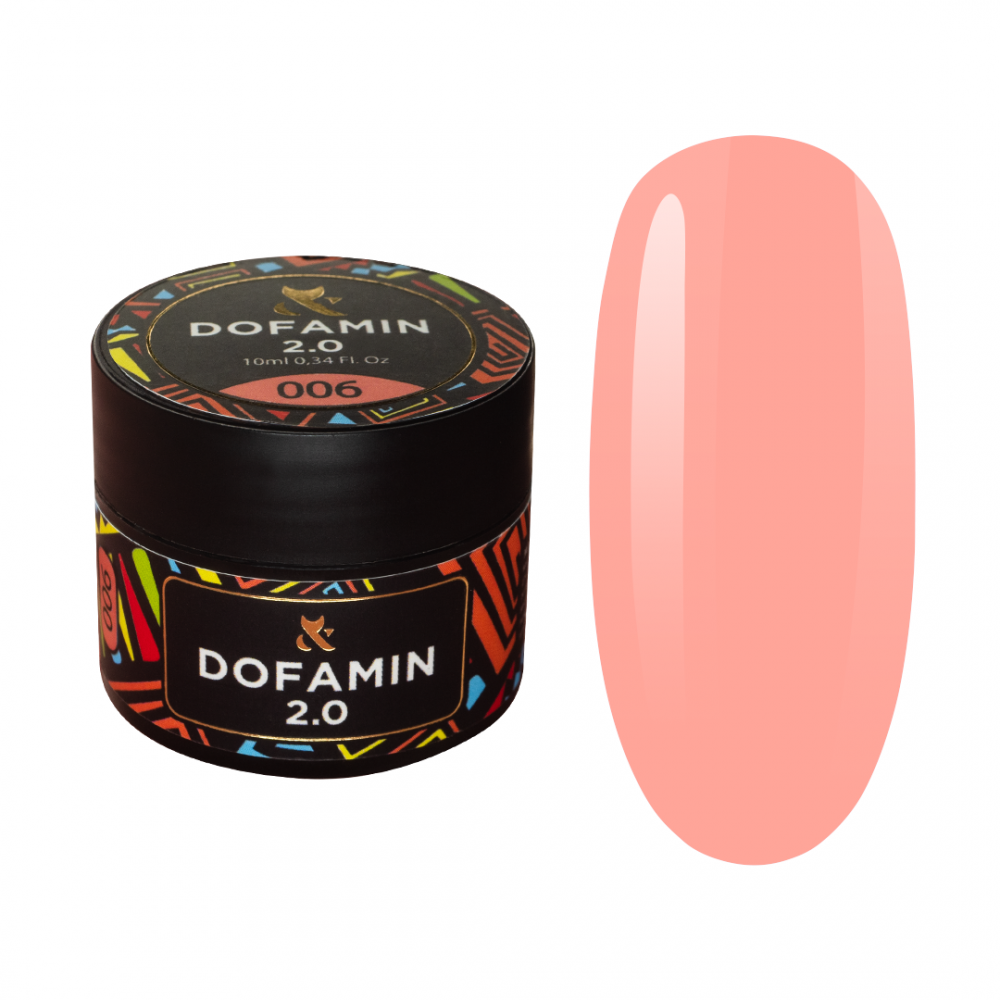 Цветное базовое покрытие F.O.X Base Dofamin 2.0 006, 10 ml